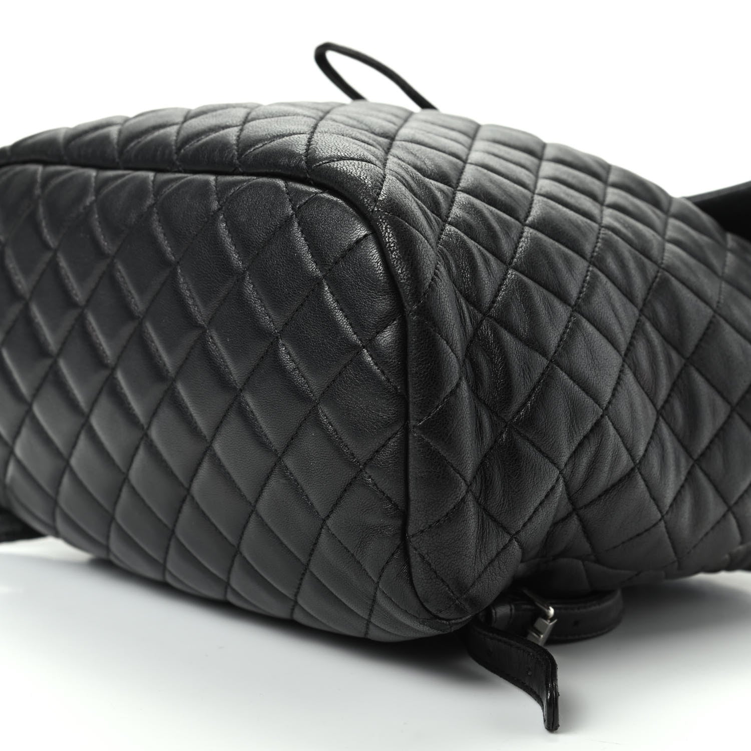 Chanel Calfskin Quilted Large Urban Spirit Backpack Black 7 of 9