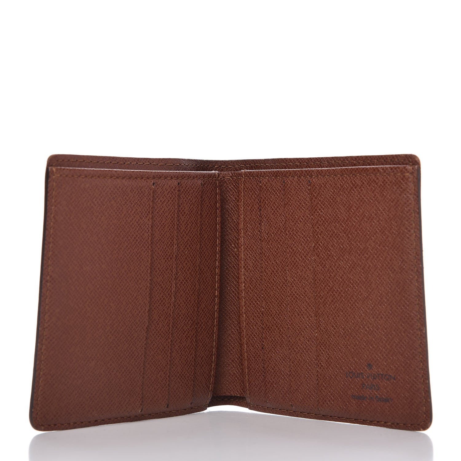 Louis Vuitton Monogram Billfold Wallet 6 Credit Card Slots 5 of 6