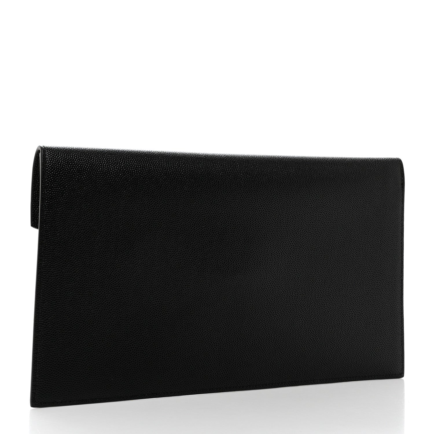 Saint Laurent Grain De Poudre Uptown Pouch Black 3 of 7