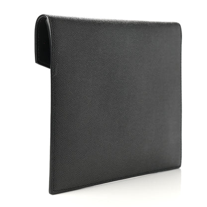 Saint Laurent Grain De Poudre Uptown Baby Pouch Black 3 of 7
