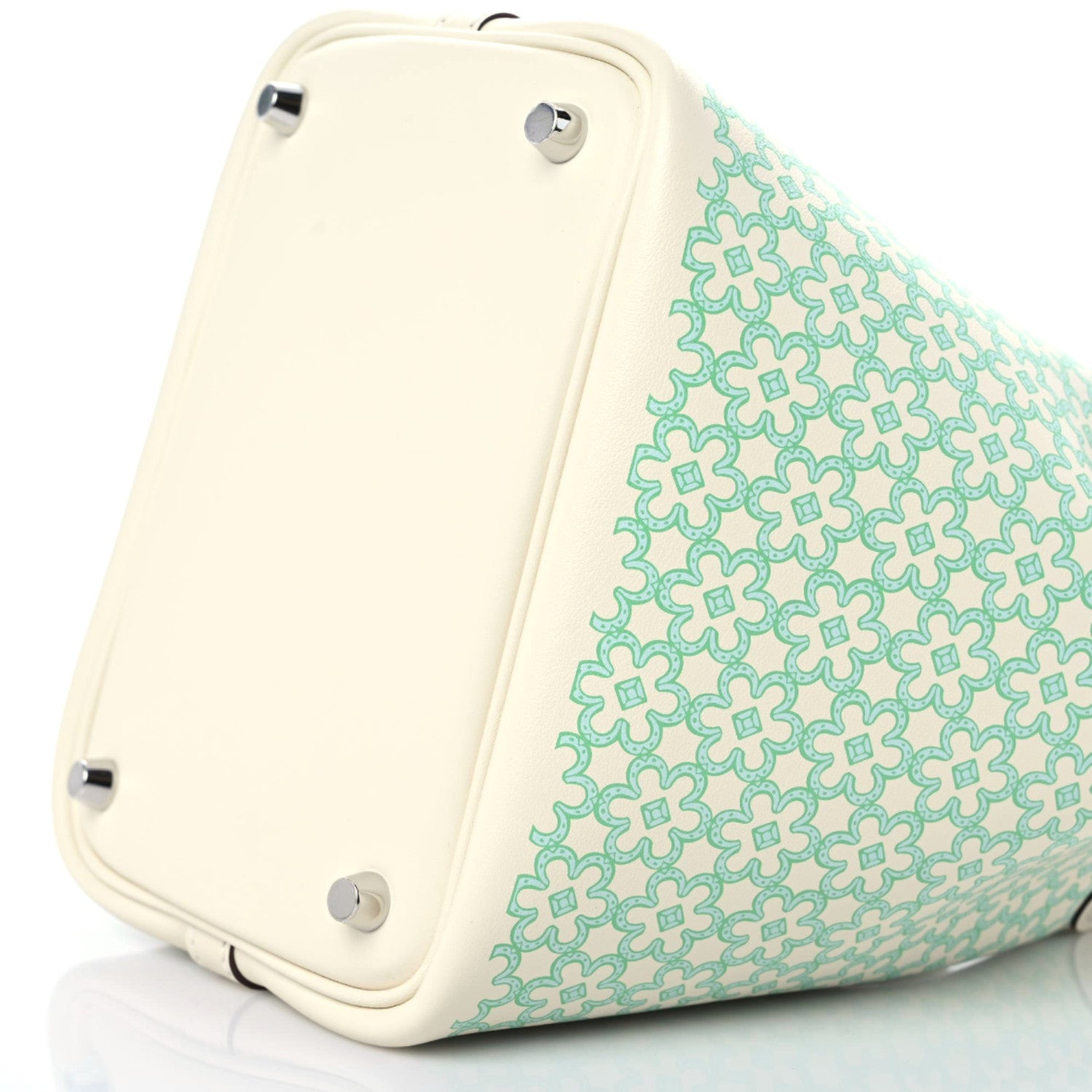 Hermes Swift Lucky Daisy Picotin Lock 18 PM Nata Vert 6 of 9