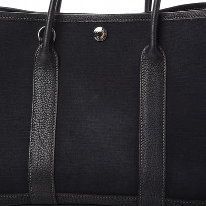 Hermes Toile Negonda Garden Party 30 TPM Black 8 of 11