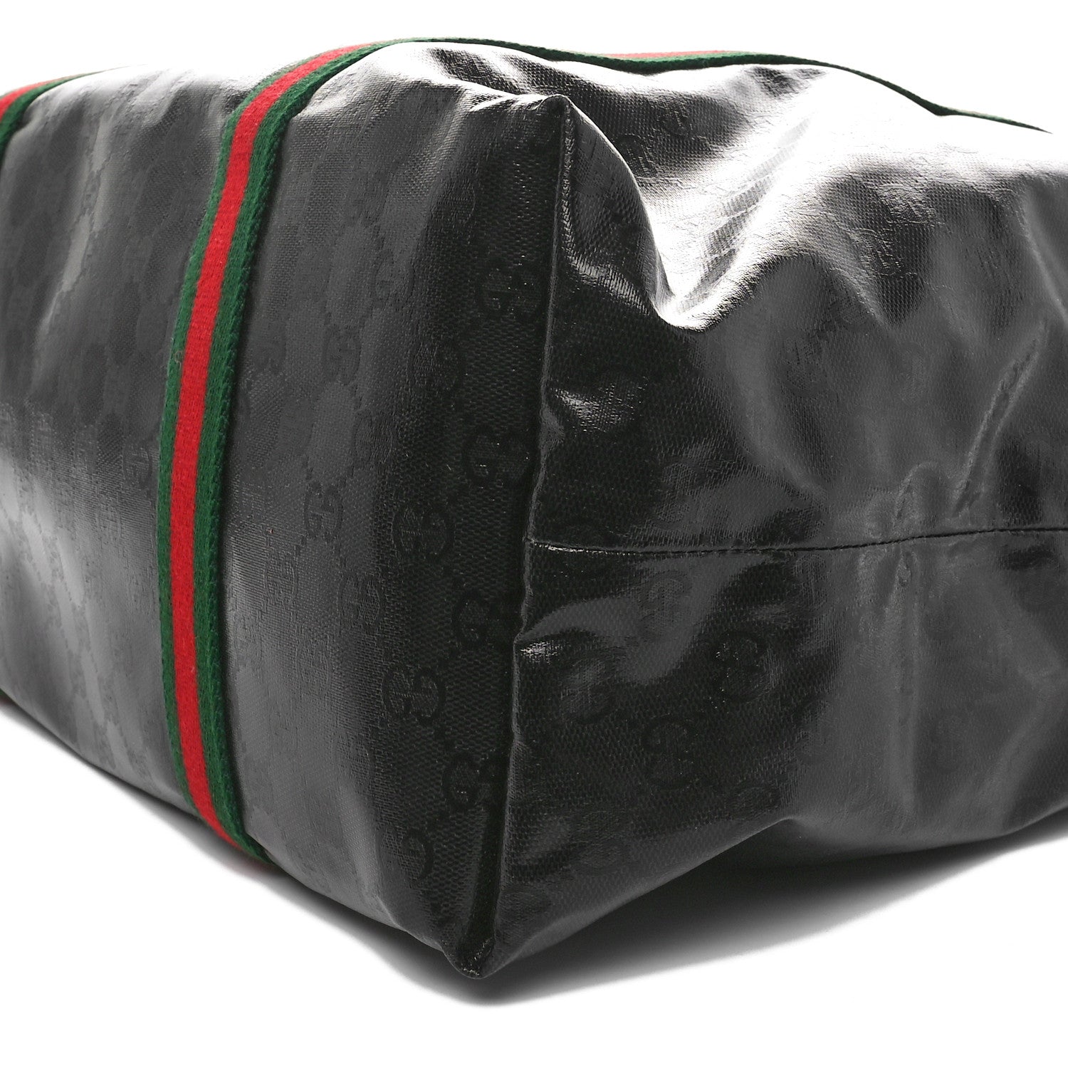 Gucci Crystal GG Monogram Web Tote Black 10 of 10