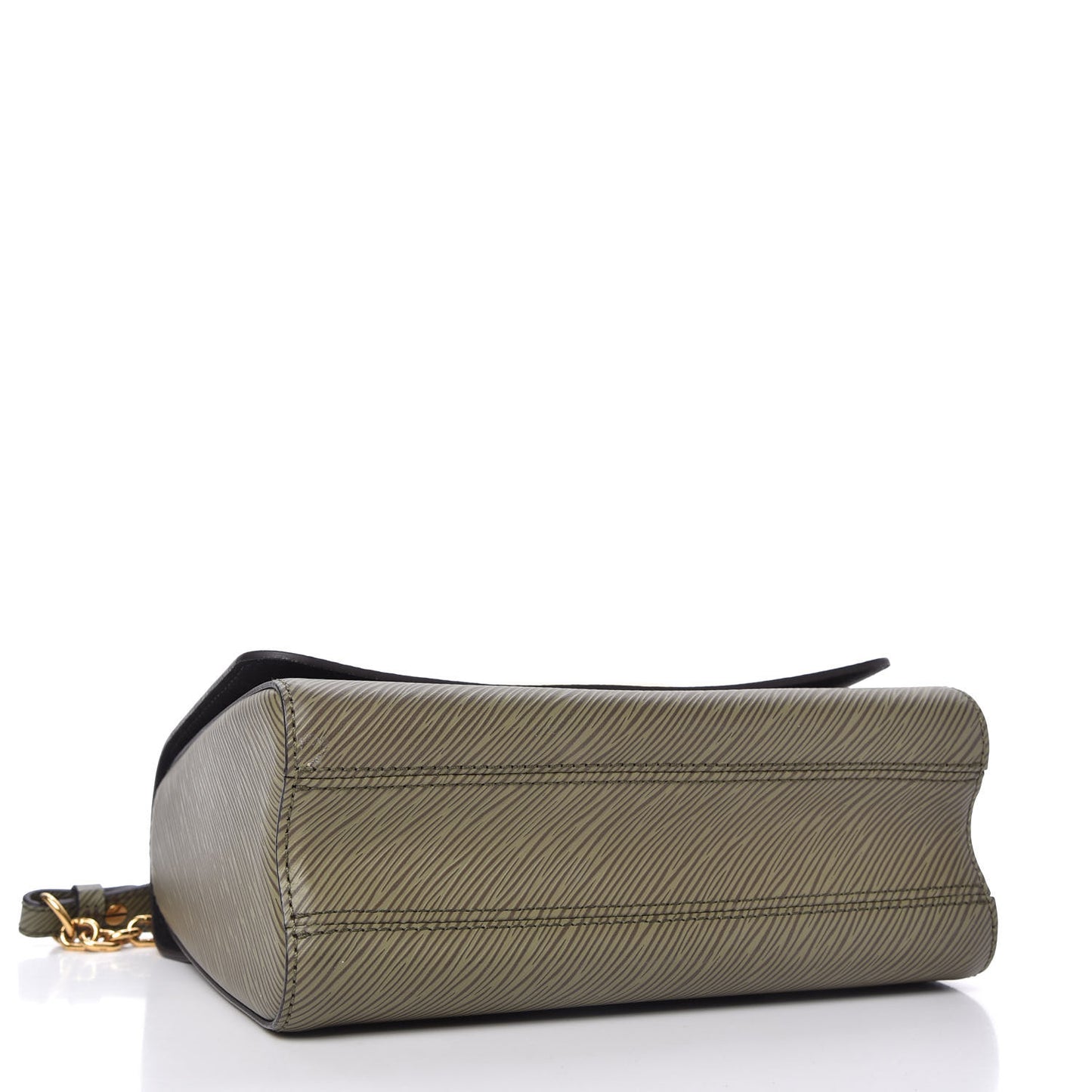 Epi Monogram Kabuki Twist Shoulder Bag MM Green