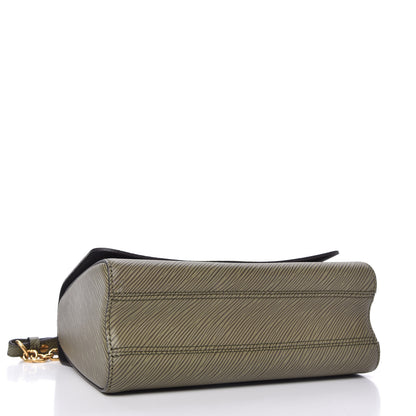 Louis Vuitton Epi Monogram Kabuki Twist Shoulder Bag MM Green 4 of 9