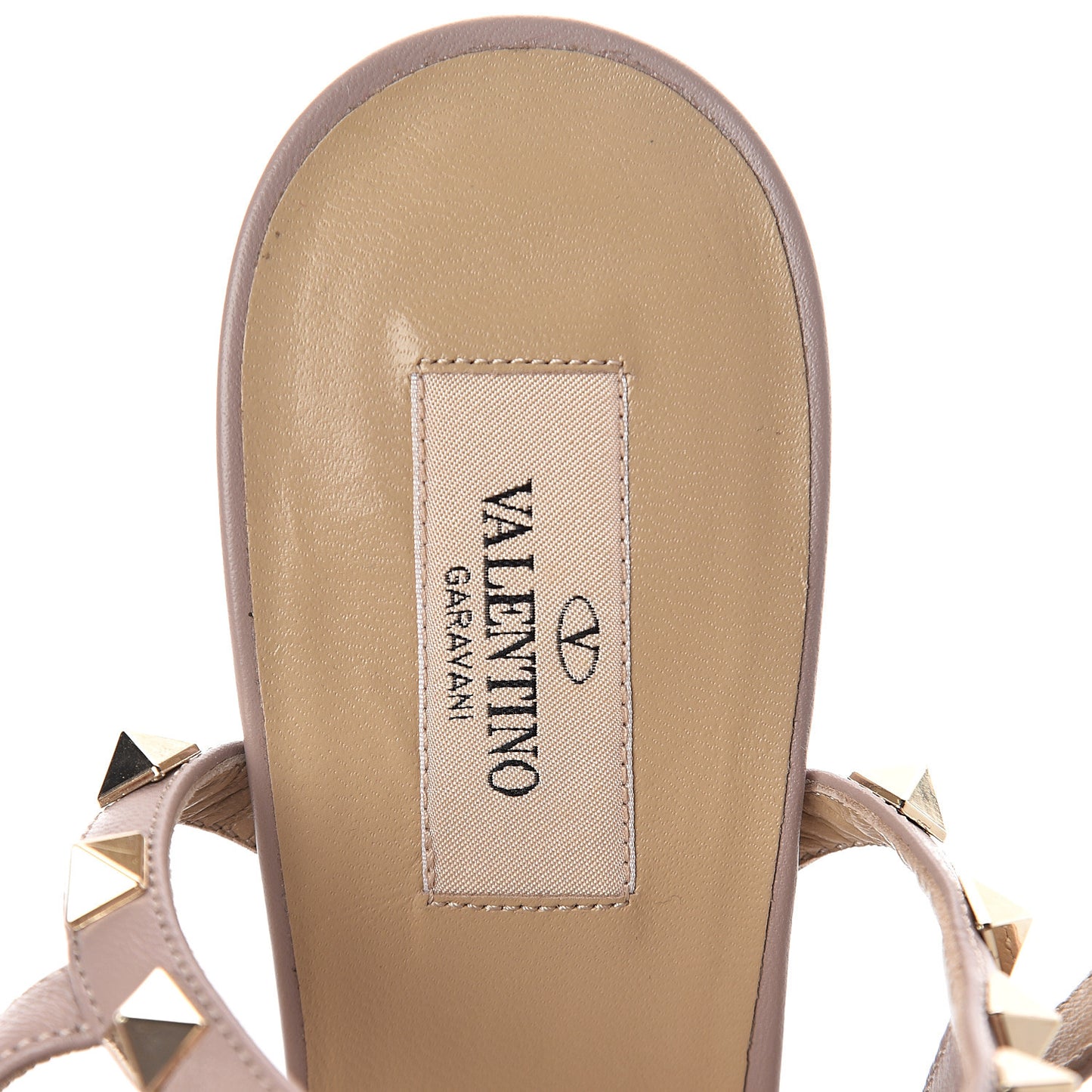 Nappa Rockstud Ankle Strap Low Heel Pumps 41 Blue Poudre