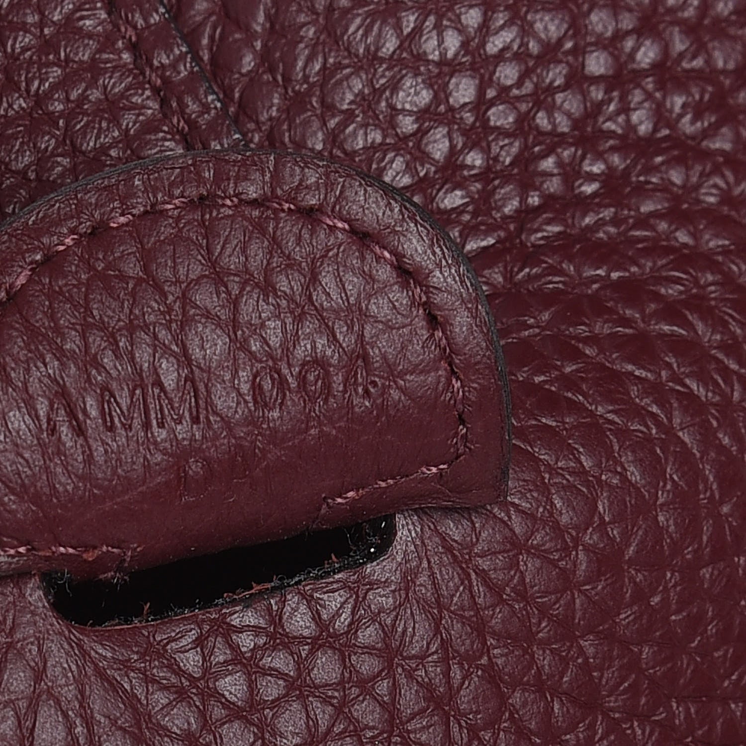 Hermes Taurillon Clemence Evelyne III PM Bordeaux 7 of 8