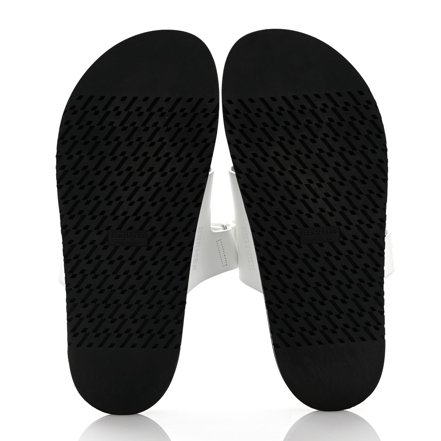 Calfskin Womens Chypre Sandals 40 White
