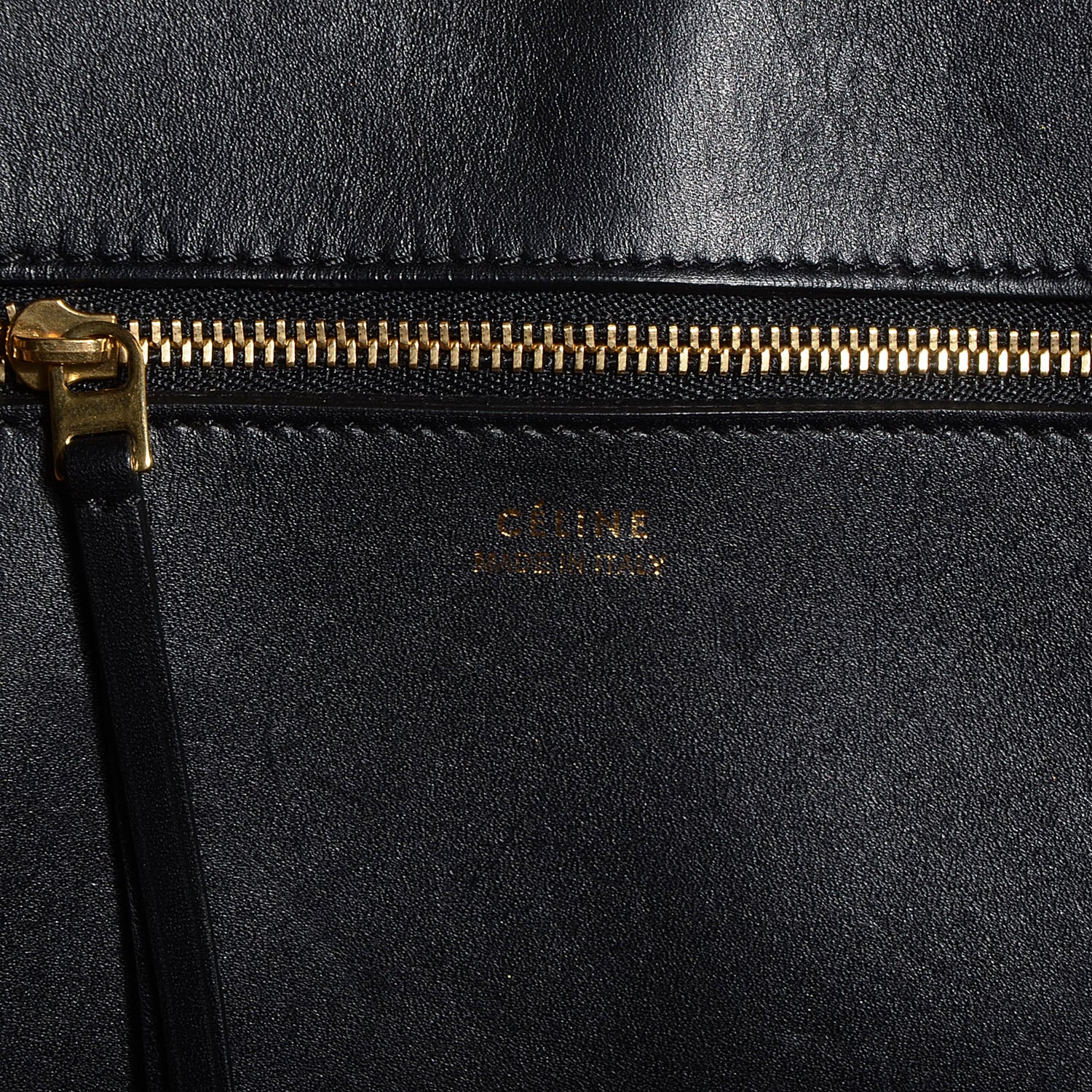 Celine Smooth Calfskin Large Tie Knot Tote Black 11 of 28