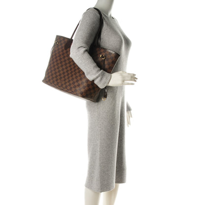 Louis Vuitton Damier Ebene Neverfull MM 2 of 9