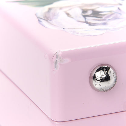 Dolce & Gabbana Acrylic Floral Print Dolce Box Clutch Pink 12 of 12