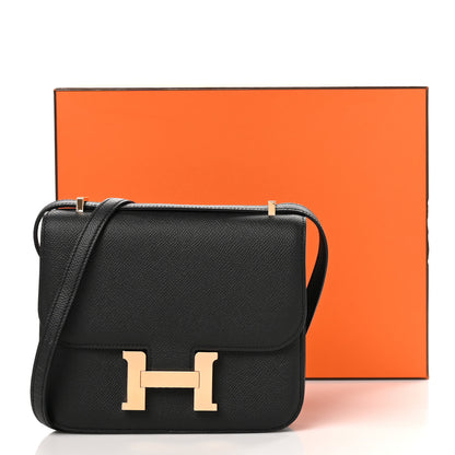 Hermes Epsom Constance 18 Black 11 of 11