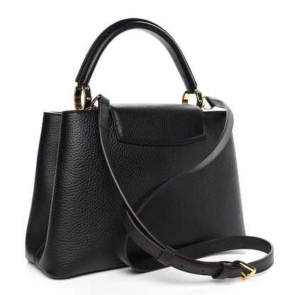 Louis Vuitton Taurillon Capucines PM Black 4 of 8