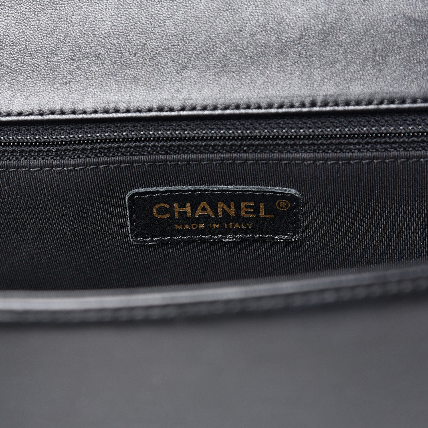Chanel Lambskin Quilted Large Boy Flap Black 5 of 15