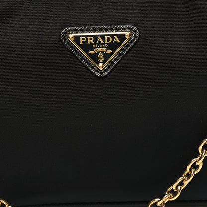 Prada Nylon Re-Edition 2005 Shoulder Bag Black 8 of 10