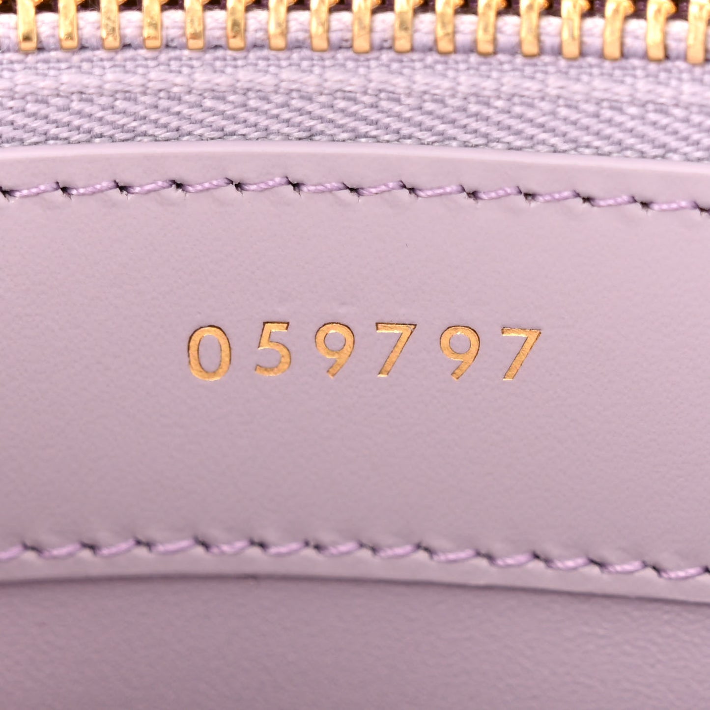 Satinated Calfskin Mini 16 Top Handle Bag Lilac