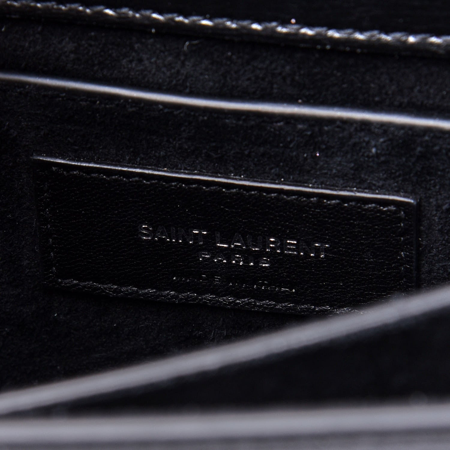 Saint Laurent Calfskin Medium Monogram Sunset Black 7 of 13