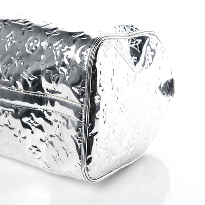 Louis Vuitton Monogram Miroir Speedy 30 Silver 9 of 11