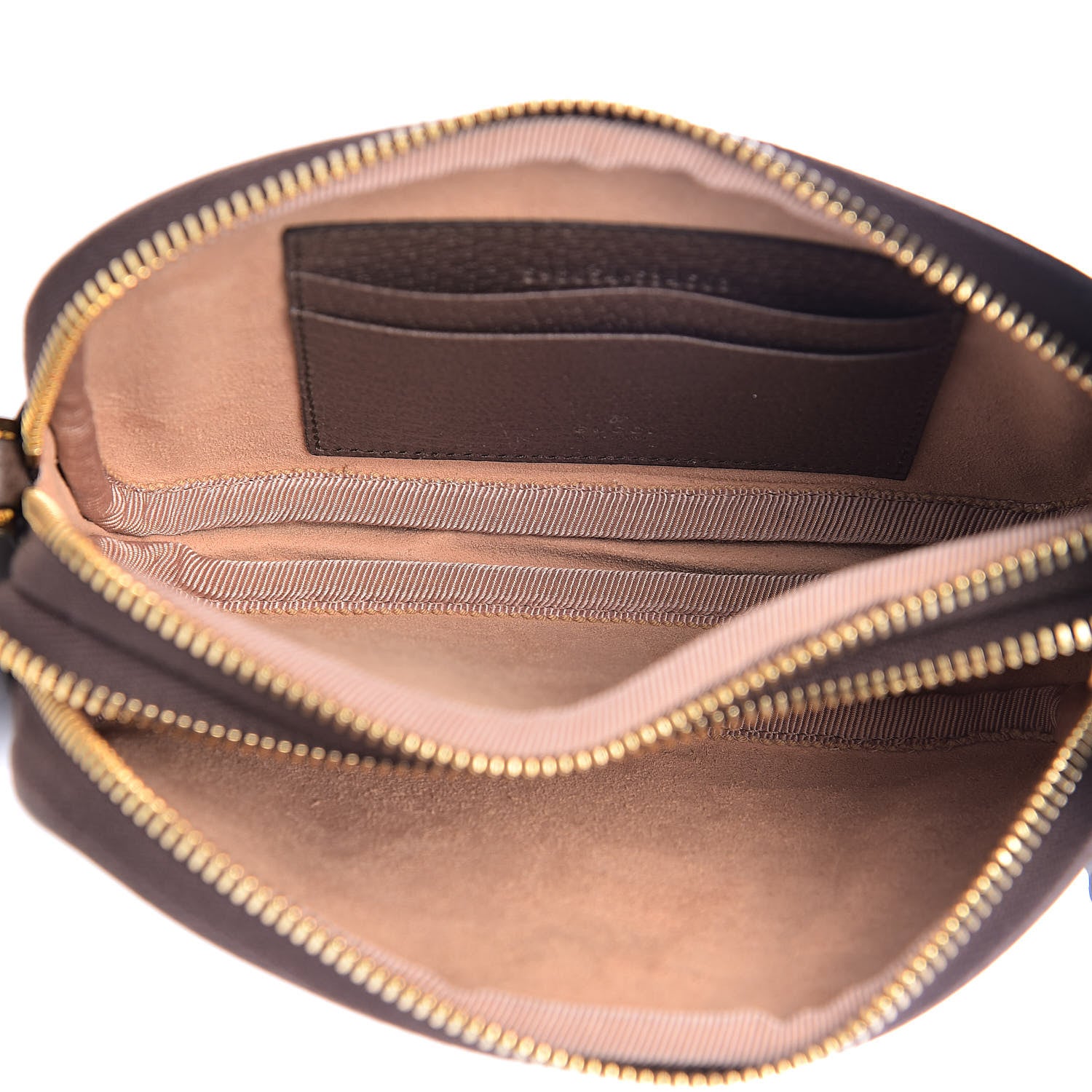 Gucci GG Supreme Monogram Web Ophidia Wristlet Beige New Acero 5 of 10