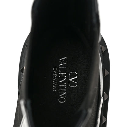 Valentino Garavani Calfskin Rockstud M-Way 30/50mm Beatle Boots 37.5 Black 7 of 7