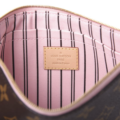 Louis Vuitton Monogram Neverfull MM GM Pochette Rose Ballerine 6 of 6