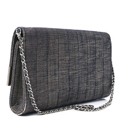 Chanel Denim Chocolate Bar Flap 3 of 12