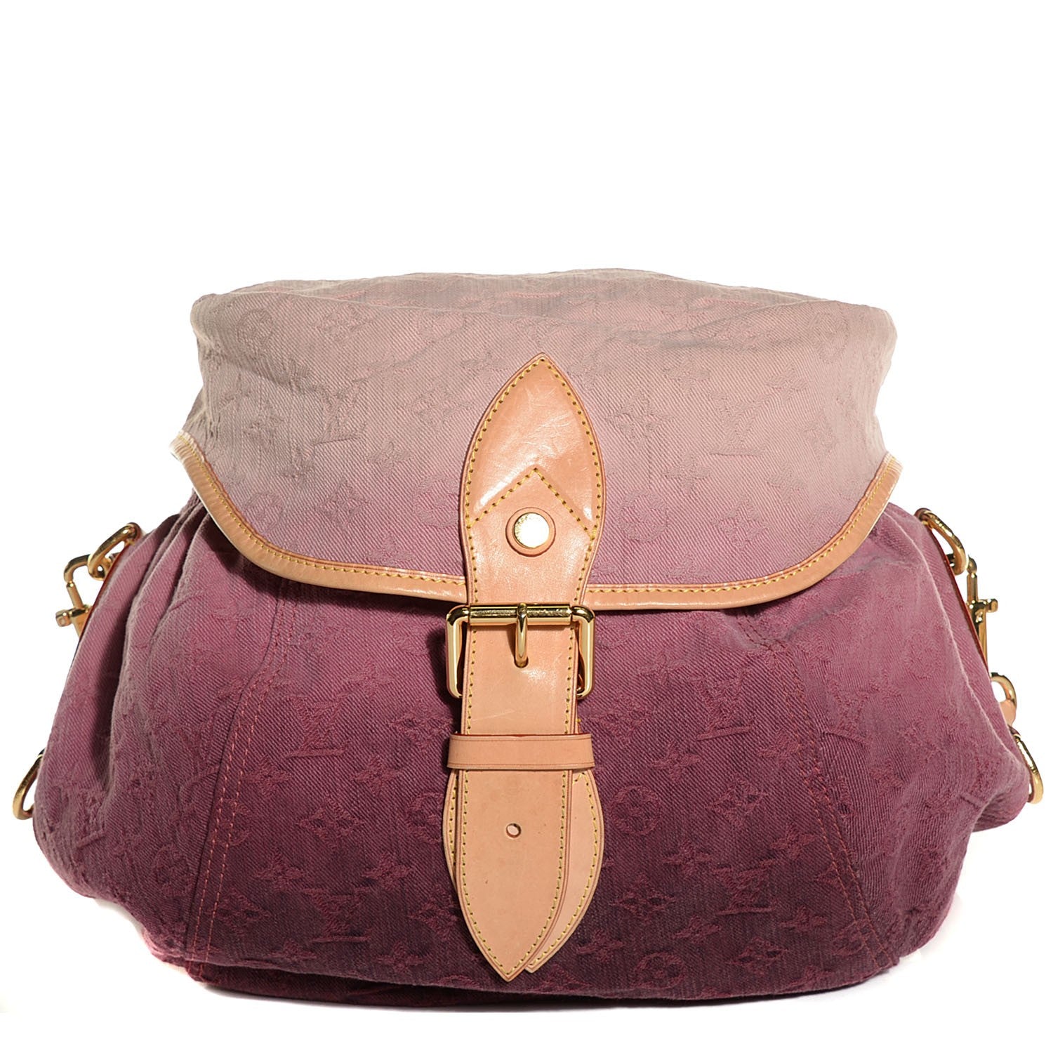 Louis Vuitton Denim Sunshine Messenger Rouge Fauviste 1 of 8