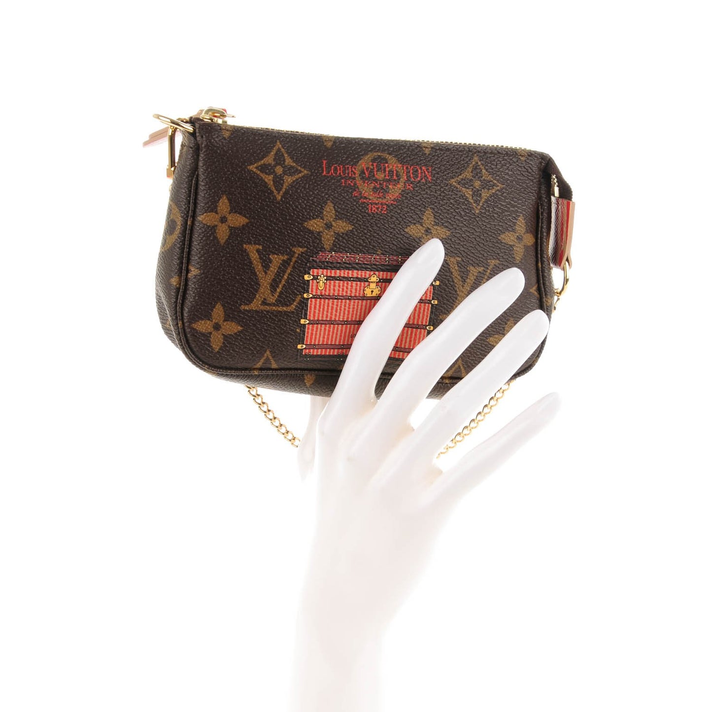 Monogram Trunks and Locks Mini Pochette Accessories