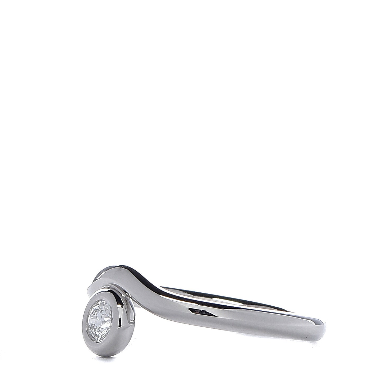 Platinum Diamond Elsa Peretti Ring 52 6