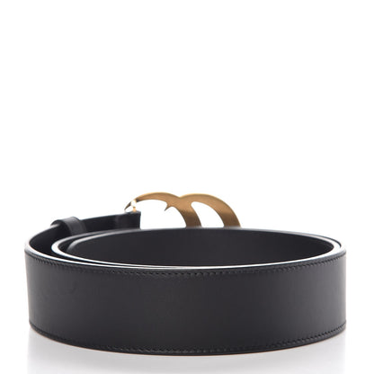 Gucci Calfskin Double G 40mm Belt 85 34 Black 3 of 7