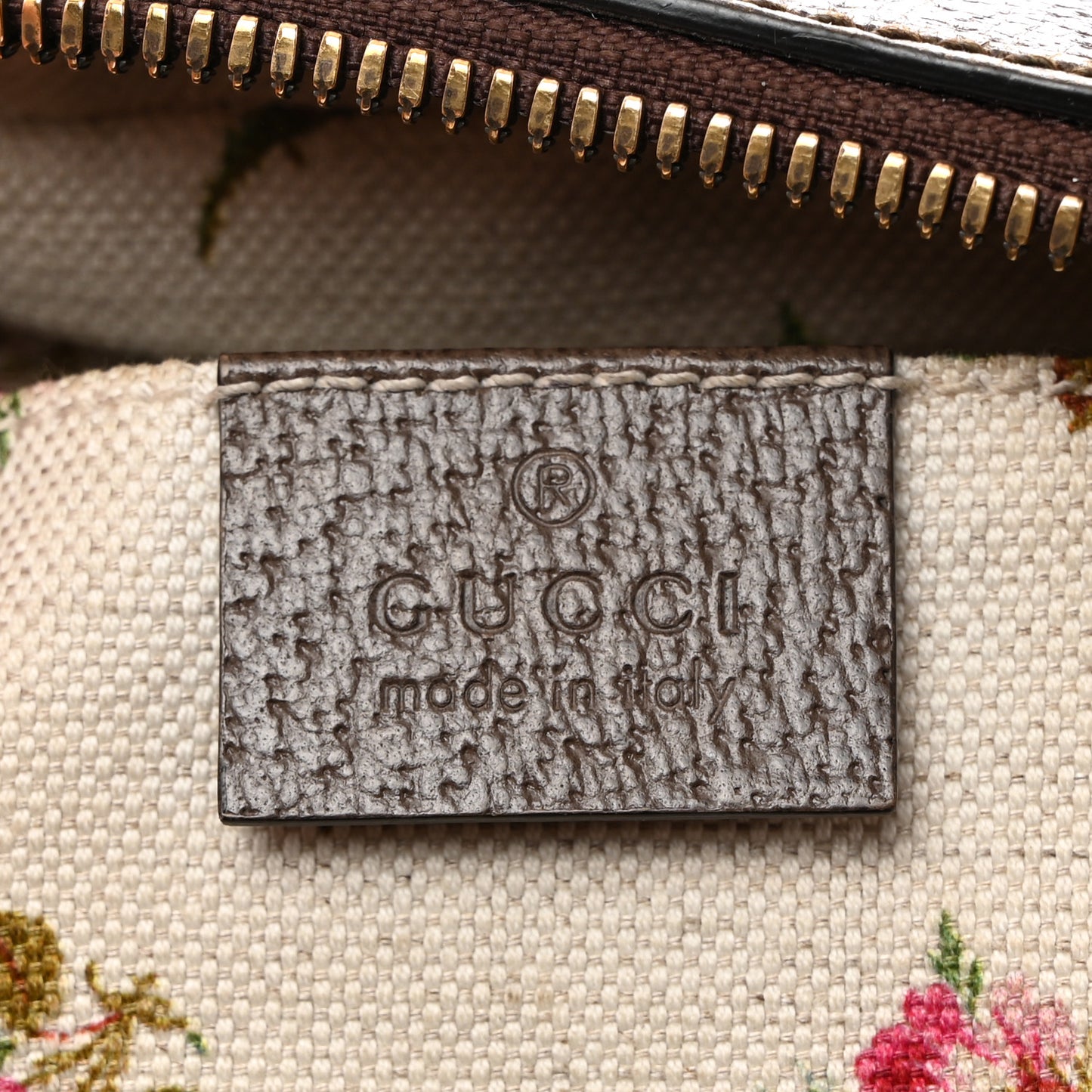 GG Supreme Monogram Web Neo Vintage Shoulder Bag Beige New Acero Crop