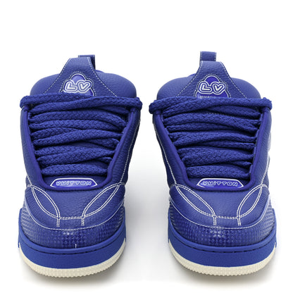 Louis Vuitton Mens LV Skate Sneakers 7.5 Blue 2 of 11
