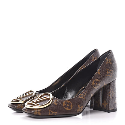 Louis Vuitton Monogram Madeleine Pumps 36 3 of 9