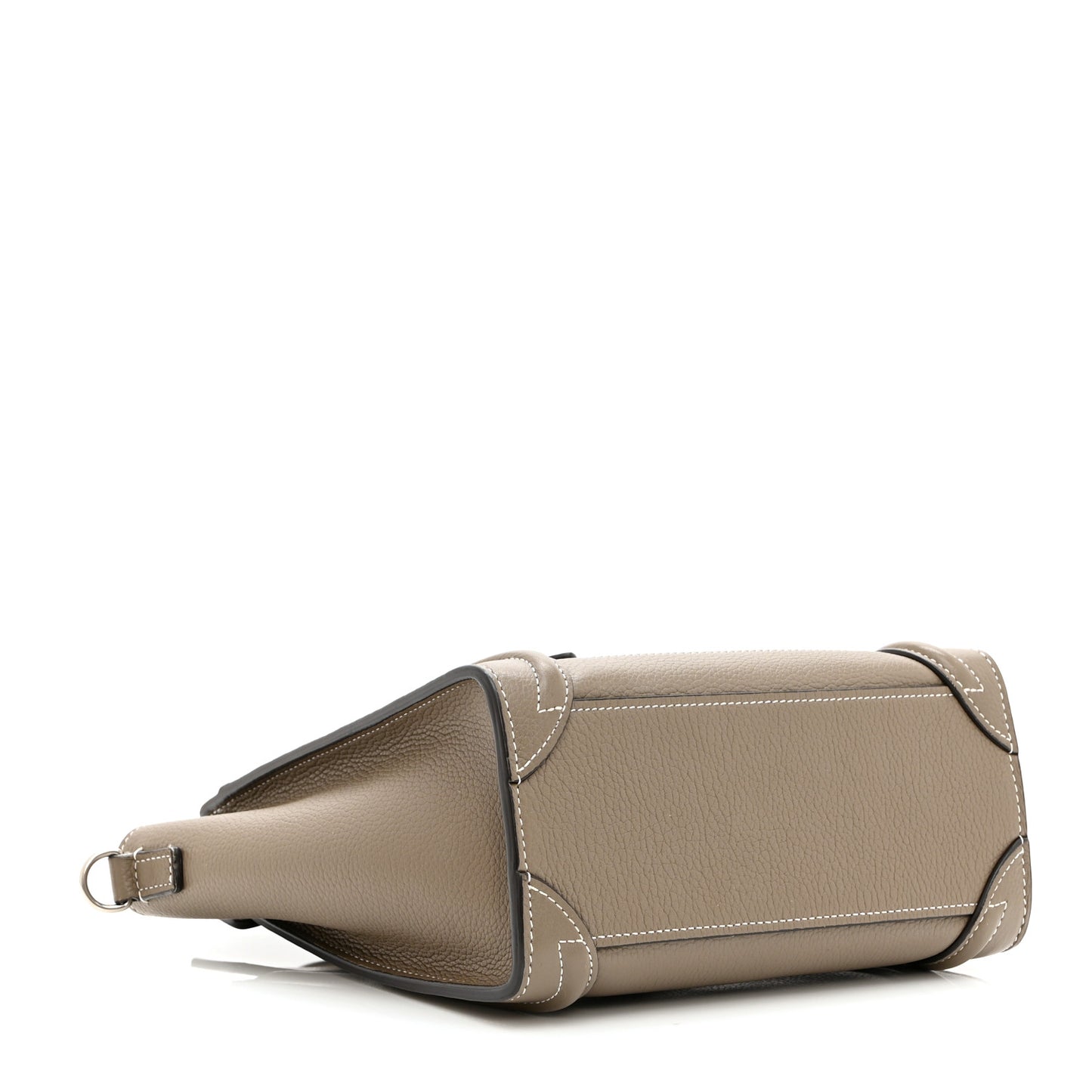 Drummed Calfskin Nano Luggage Souris