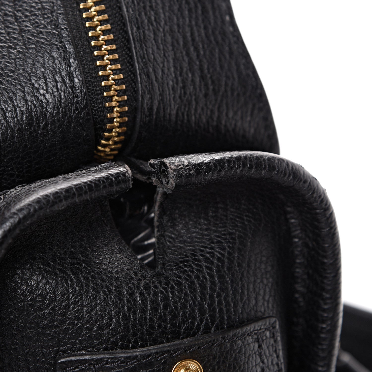 Marc Jacobs Pebbled Calfskin Wellington Satchel Black 16 of 17