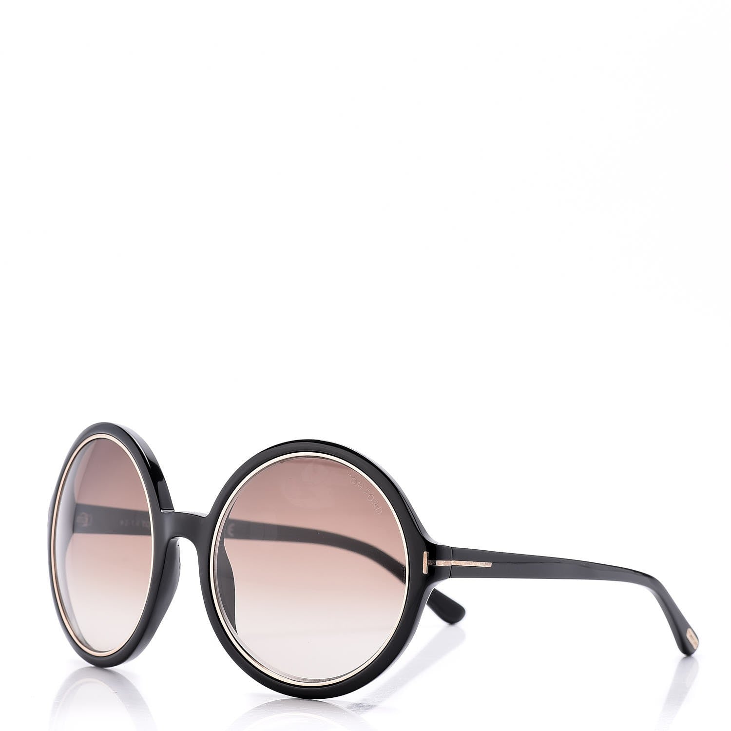 Tom Ford Carrie Sunglasses TF268 Black 1 of 8