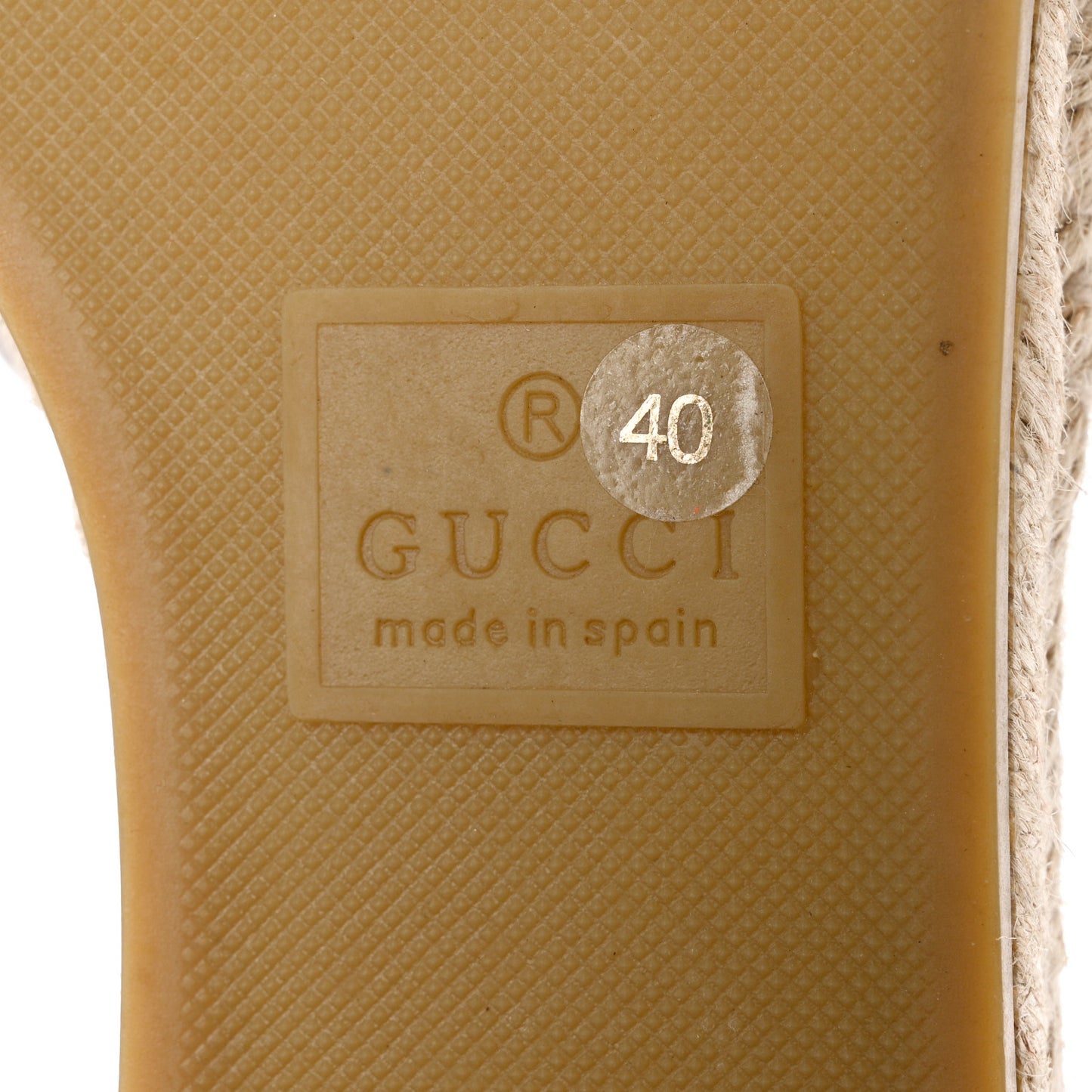 Nappa Matelasse GG Marmont Espadrille Slide Sandals 40 Porcelain Rose