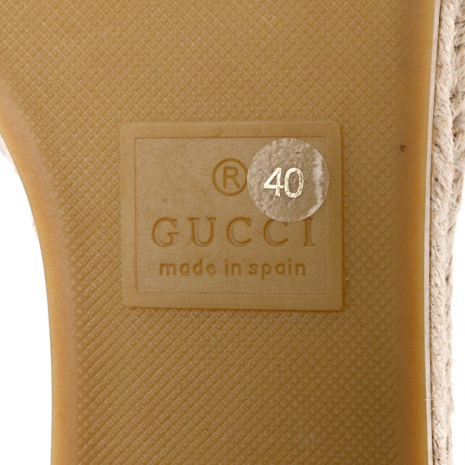 Gucci Nappa Matelasse GG Marmont Espadrille Slide Sandals 40 Porcelain Rose 8 of 11