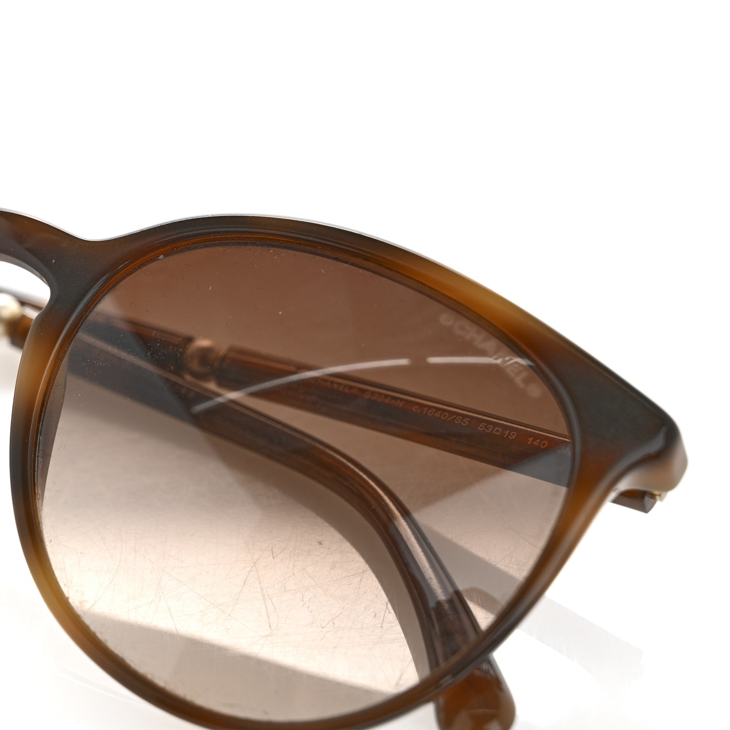 Acetate Butterfly Pearl Sunglasses 5394-H Tortoise