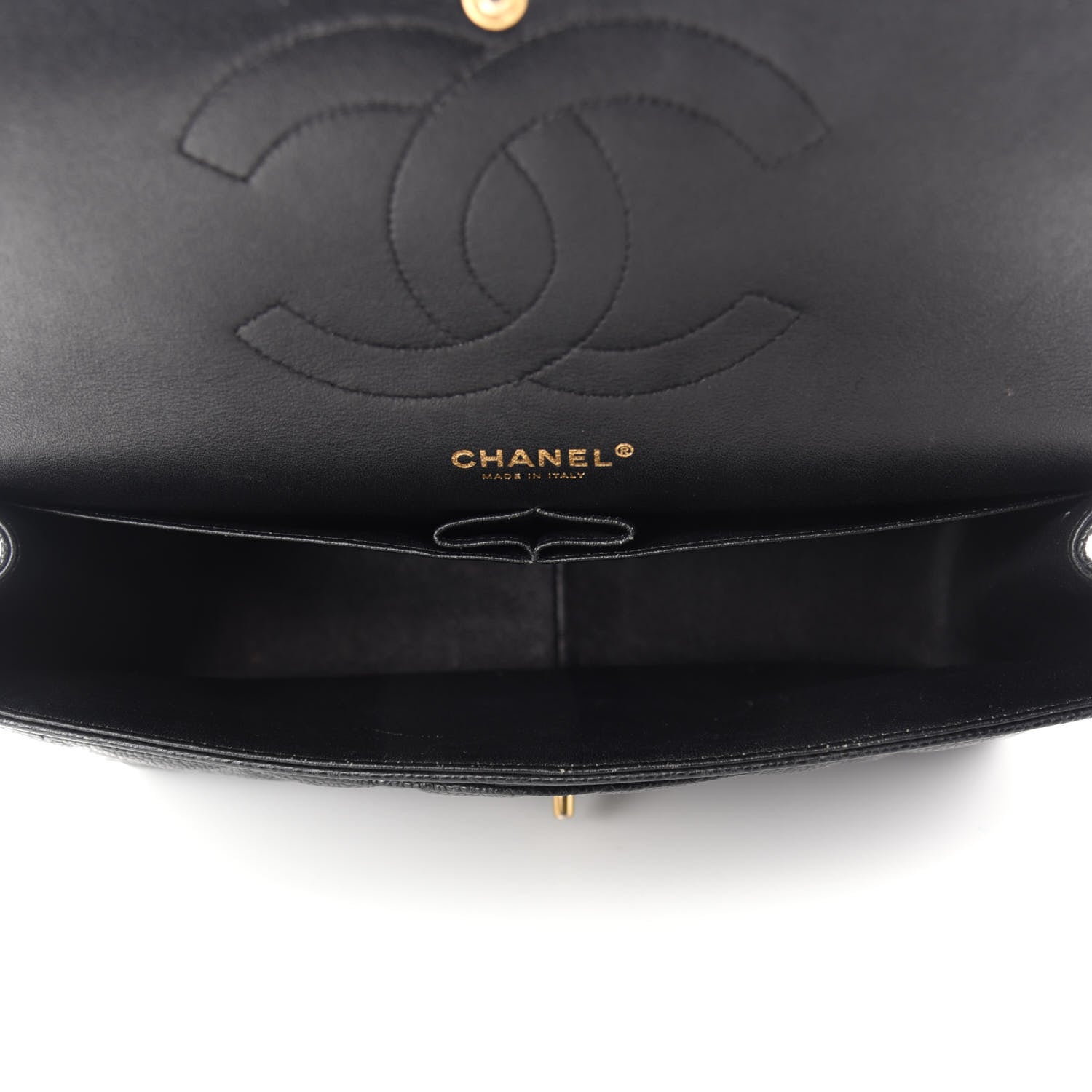 Chanel Caviar Quilted Jumbo Double Flap Black 5 of 11