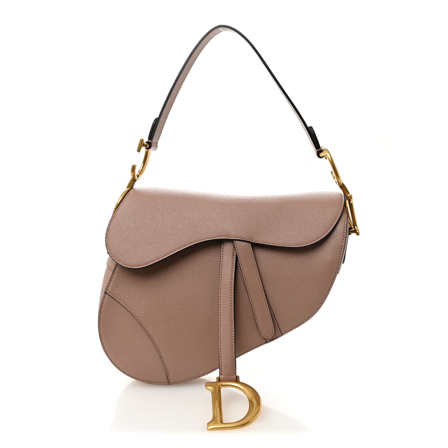 Calfskin Saddle Bag Pink