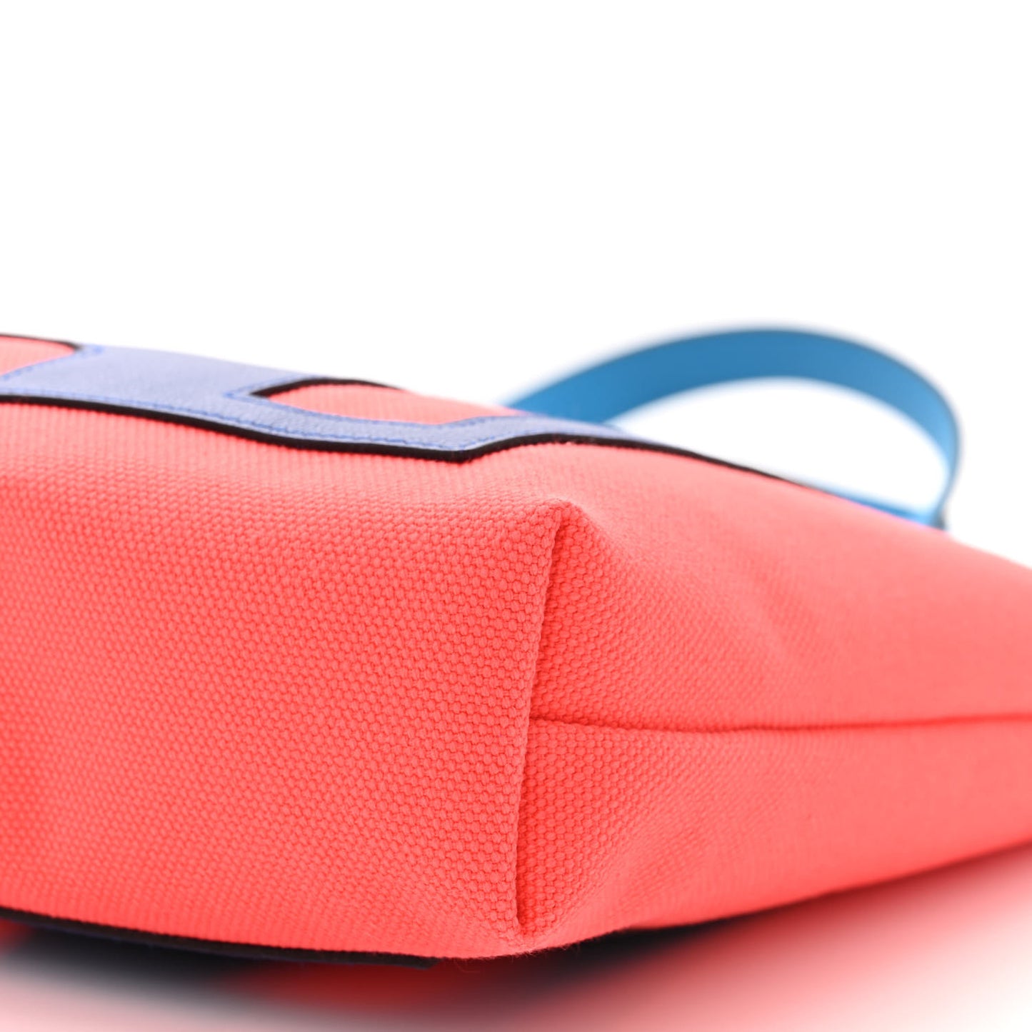 Canvas Calfskin Petit H Monsieur B Bag