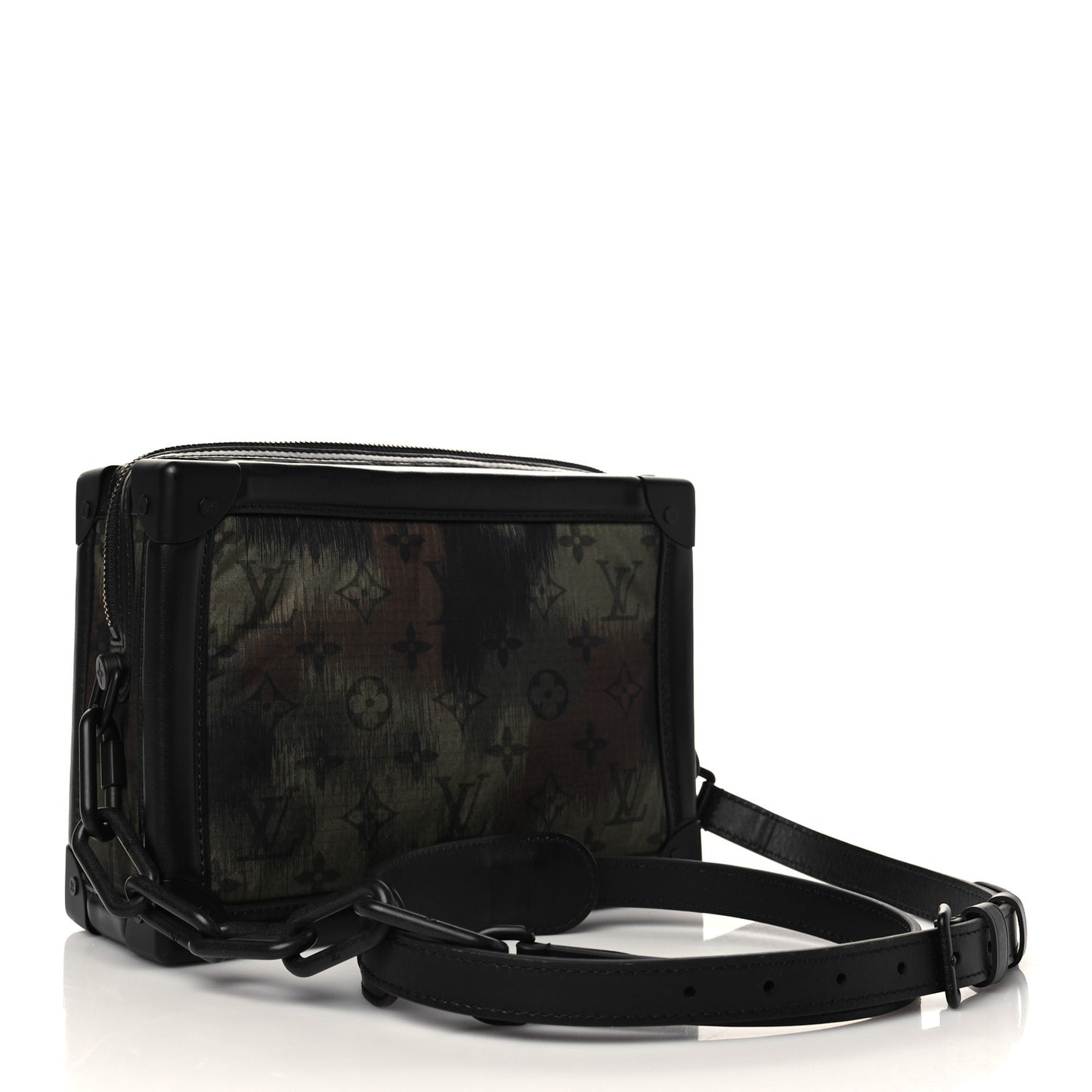 Nylon Monogram Camouflage Soft Trunk Green