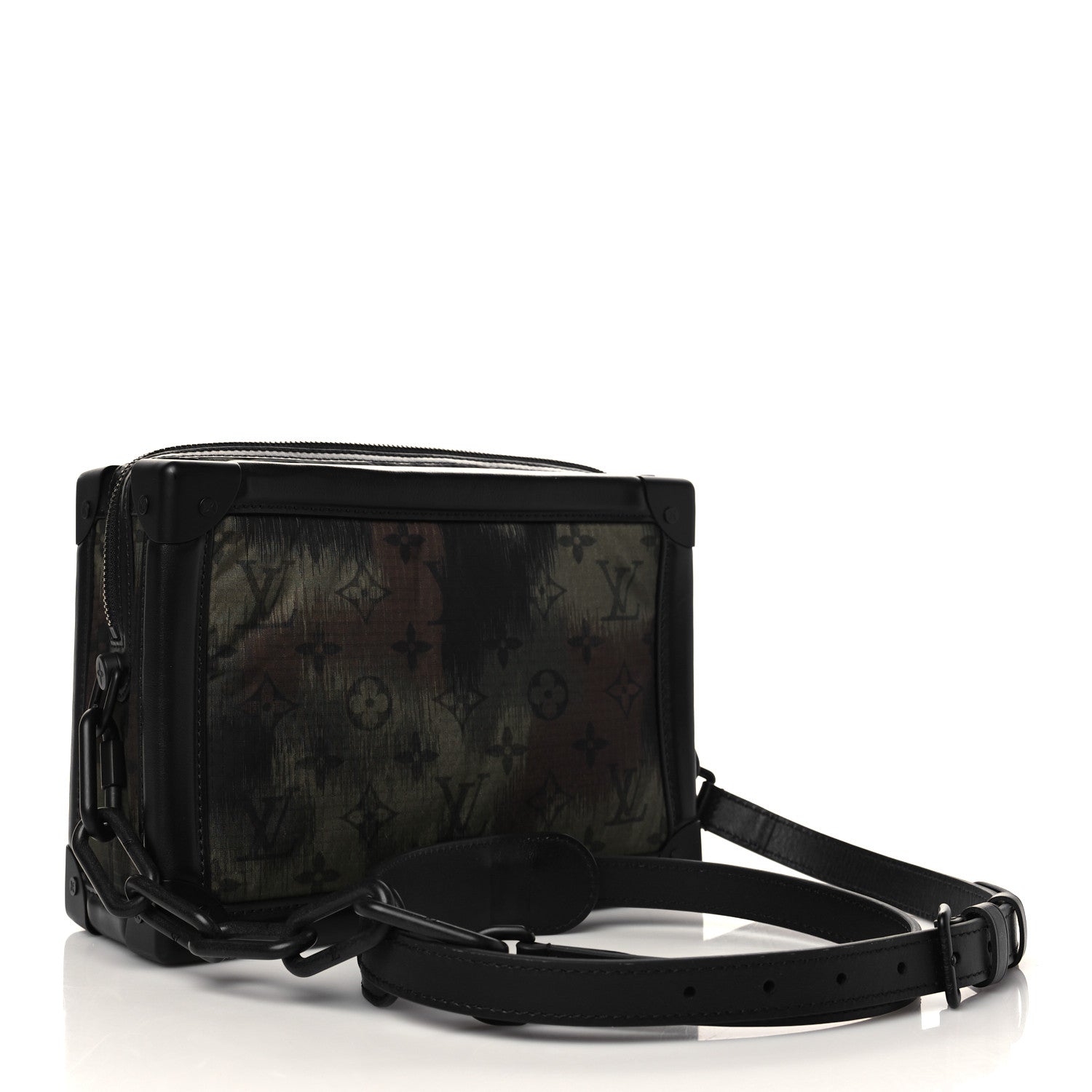 Louis Vuitton Nylon Monogram Camouflage Soft Trunk Green 2 of 5
