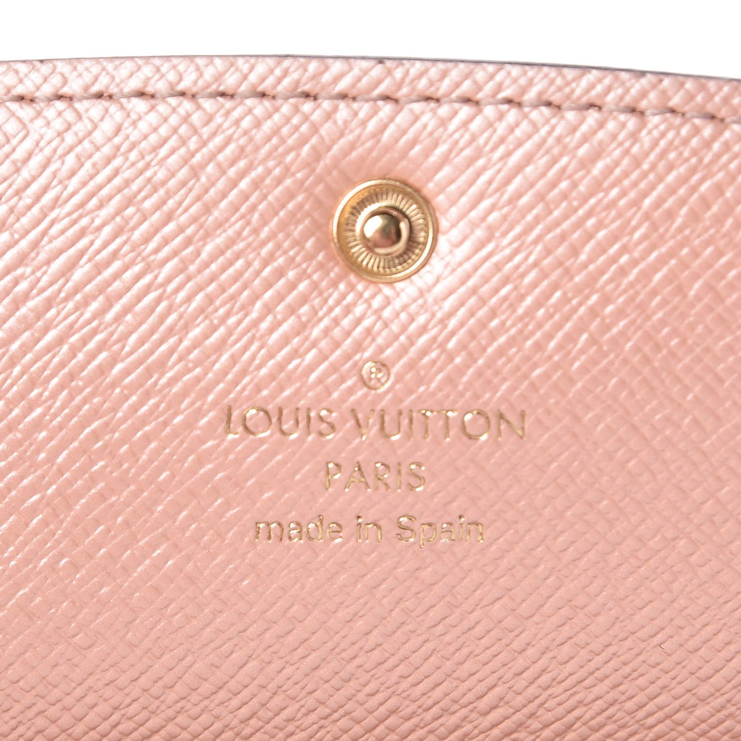 Monogram Emilie Wallet Rose Nacre