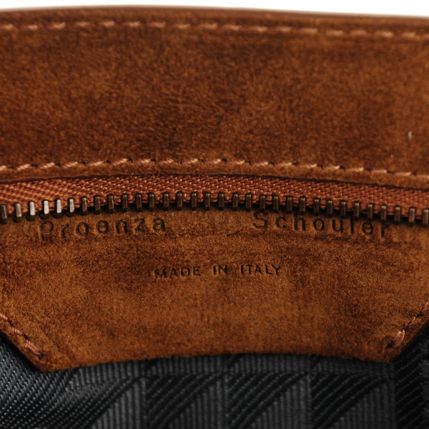 Suede Medium PS1 Satchel Tobacco