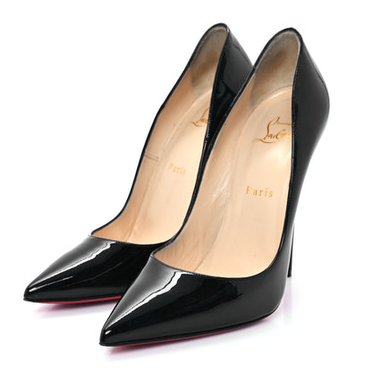 Christian Louboutin Patent So Kate 120 Pumps 39.5 Black 4 of 8