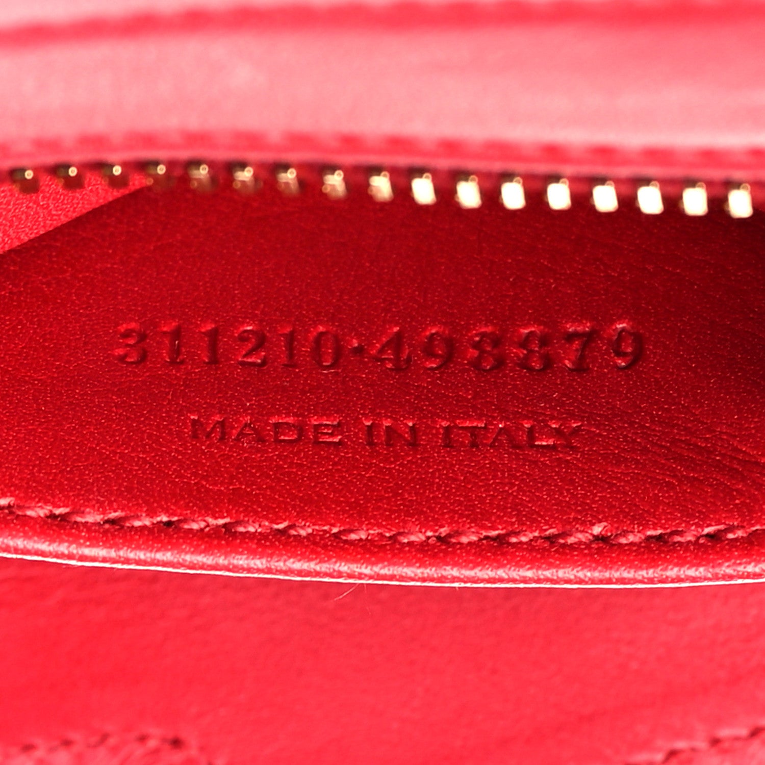 Saint Laurent Calfskin Small Classic Y Cabas Red 9 of 11