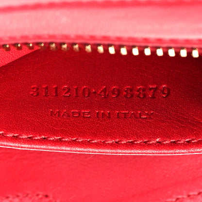 Saint Laurent Calfskin Small Classic Y Cabas Red 9 of 11