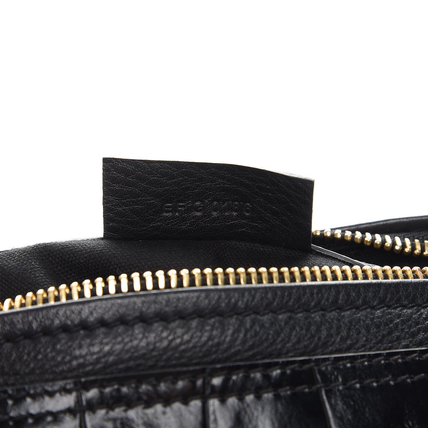 Givenchy Calfskin Crocodile Embossed Small Pandora Black 8 of 8
